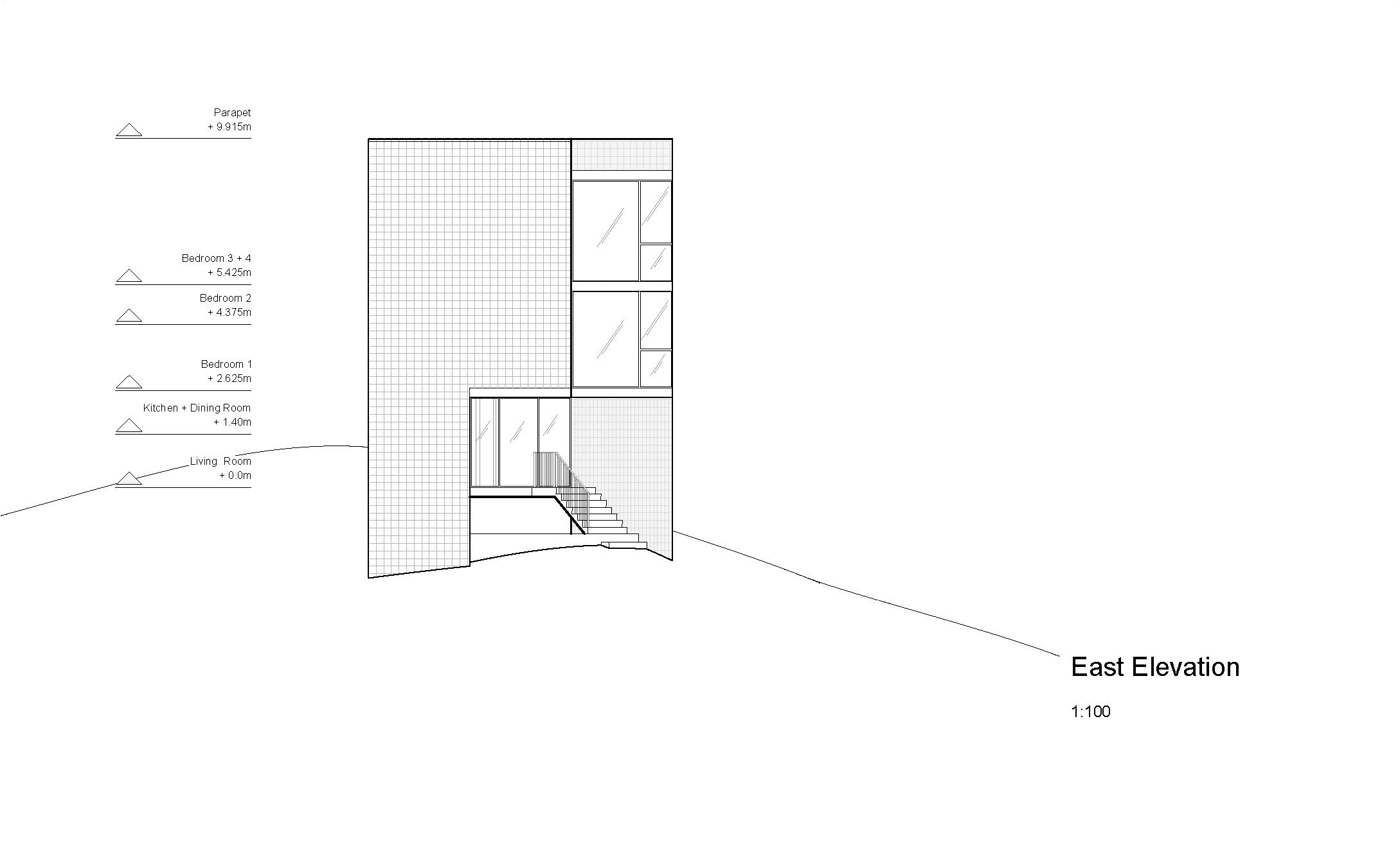Crossway_house_EAST ELEVATION